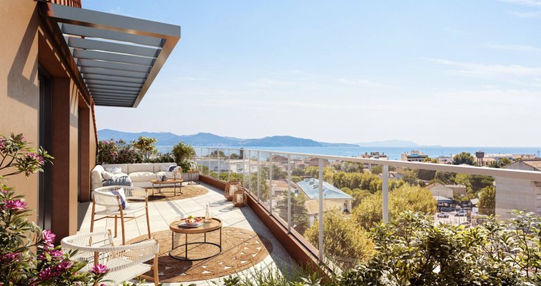 Achat / Vente appartement neuf La Ciotat à 500m de la plage des Capucins (13600) - Réf. 12548