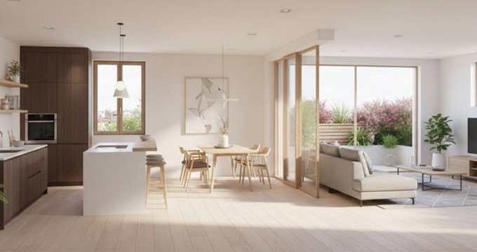 Achat / Vente appartement neuf Marseille 04 résidence prestige à deux pas du parc Longchamp (13004) - Réf. 13709