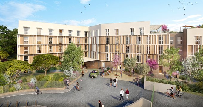 Achat / Vente appartement neuf Marseille 13 LMNP à 15 min à pied de l’École Centrale (13013) - Réf. 8881