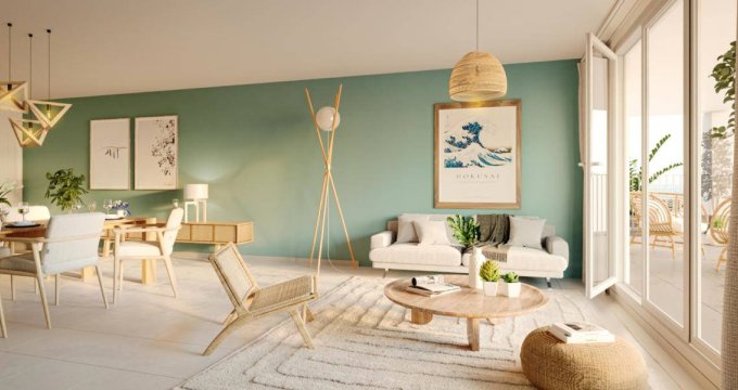 Achat / Vente appartement neuf Marseille 15ème écoquartier proche des commerces (13015) - Réf. 12167