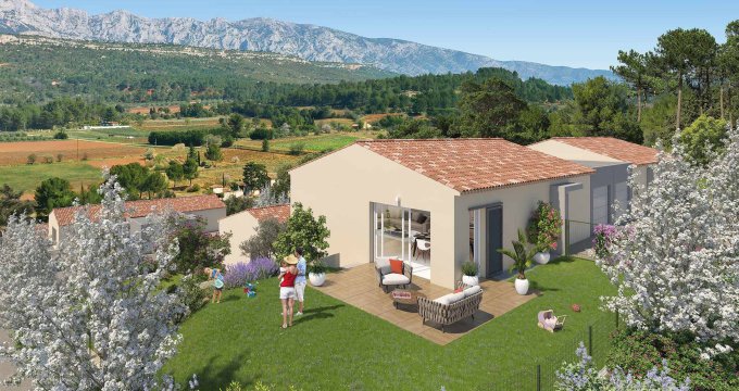 Achat / Vente appartement neuf Rousset à 20 minutes d’Aix-en-Provence (13790) - Réf. 6928