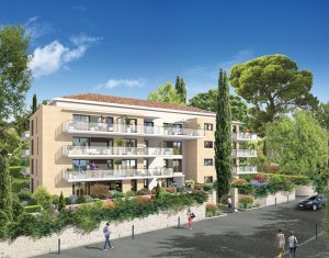 Achat / Vente appartement neuf Aix-en-Provence résidence haut de gamme à 900m du Cours Mirabeau (13090) - Réf. 7802