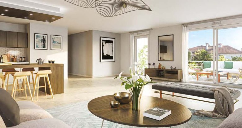Achat / Vente appartement neuf Aix-en-Provence à 10 min à pied du Cours Mirabeau (13090) - Réf. 8122