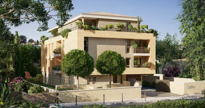 Achat / Vente appartement neuf Aix-en-Provence à 10 min à pied du Cours Mirabeau (13090) - Réf. 8122
