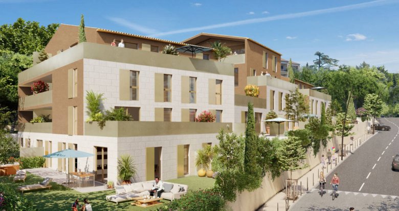 Achat / Vente appartement neuf Aix-en-Provence à proximité immédiate du centre-ville (13090) - Réf. 7040