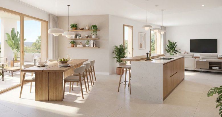 Achat / Vente appartement neuf Aix-en-Provence Ouest à 10 min de la gare proche centre (13090) - Réf. 13812