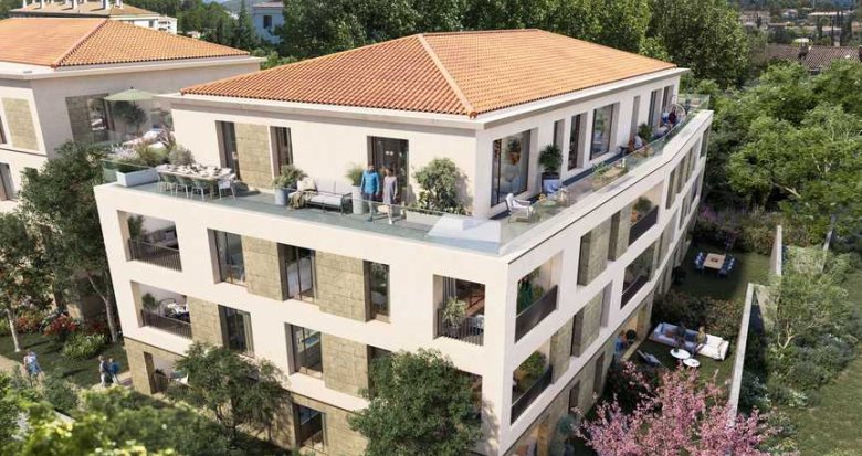 Achat / Vente appartement neuf Aix-en-Provence proche cours Mirabeau (13090) - Réf. 7625