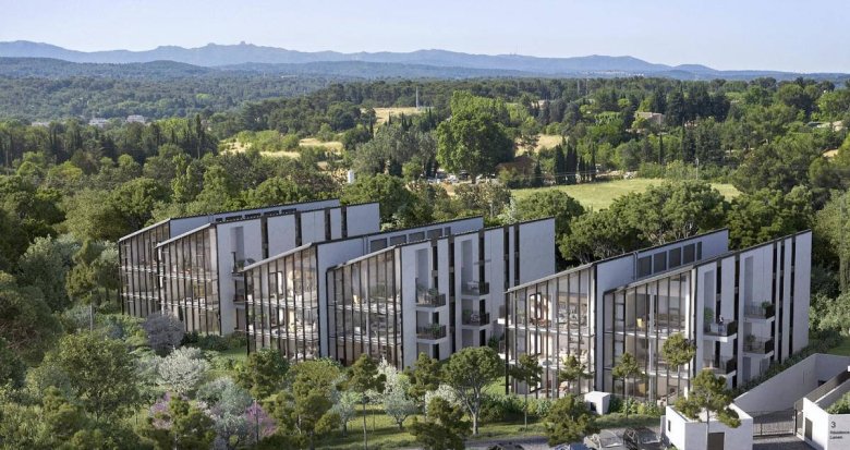 Achat / Vente appartement neuf Aix en Provence quartier résidentiel Jas-de-Bouffan (13090) - Réf. 7525
