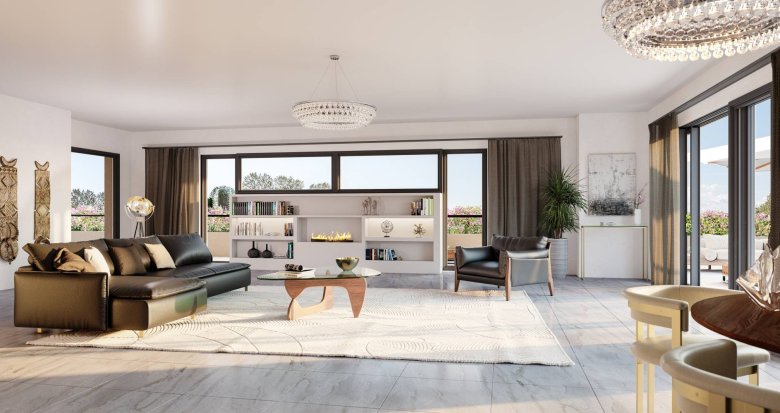Achat / Vente appartement neuf Aix-en-Provence résidence de standing aux portes de La Torse (13090) - Réf. 13084