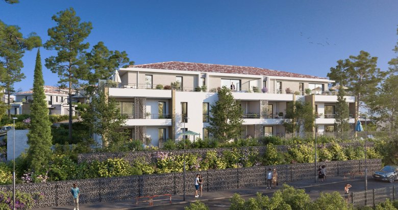 Achat / Vente appartement neuf Aix-en-Provence résidence de standing quartier Bouenhoure (13090) - Réf. 8413