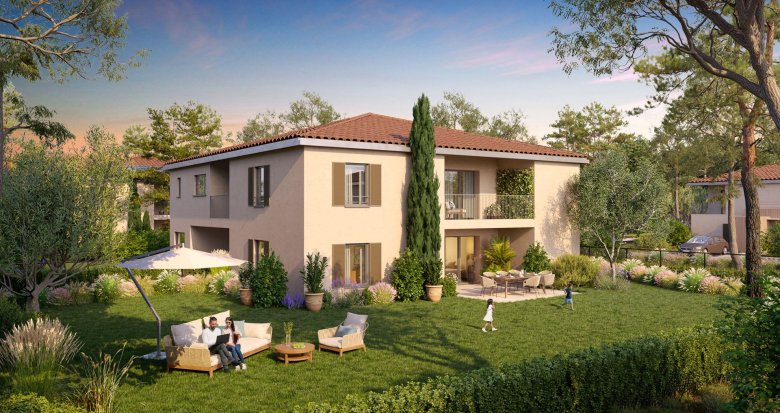 Achat / Vente appartement neuf Aix-en-Provence secteur Célony coeur campagne aixoise (13090) - Réf. 8254