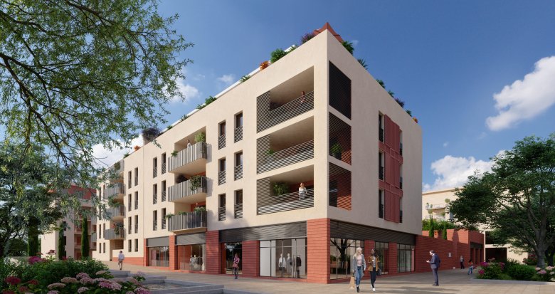 Achat / Vente appartement neuf Aix-en-Provence secteur sud-ouest quartier de la Duranne (13090) - Réf. 8890