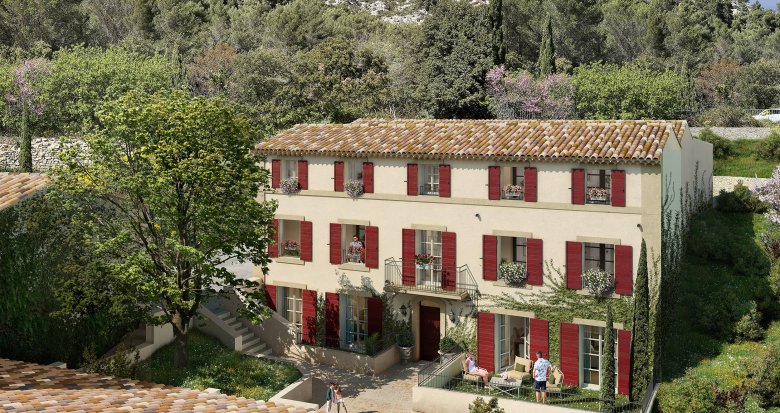 Achat / Vente appartement neuf Aix-en-Provence vues exceptionnelles sur le Château Vauvenargues (13090) - Réf. 8894