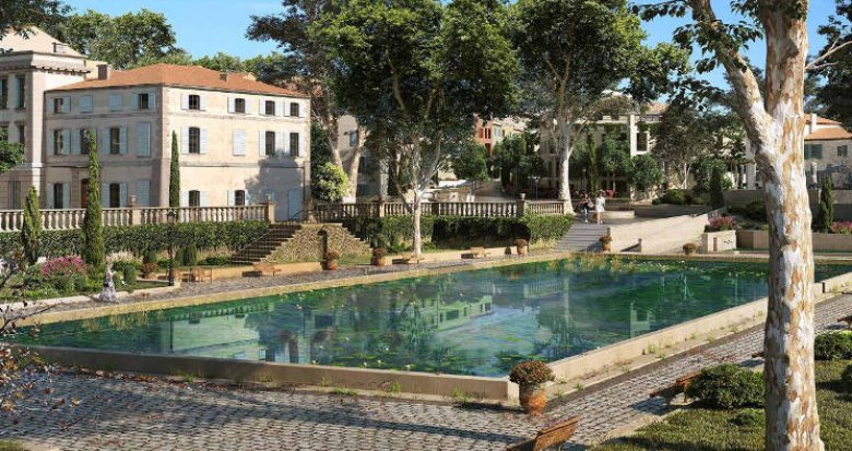 Achat / Vente appartement neuf Aix-en-Provence La Duranne proche école et commerces (13090) - Réf. 4278