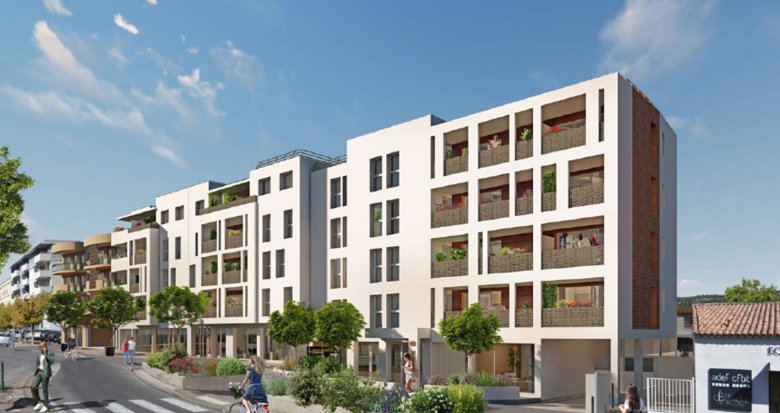 Achat / Vente appartement neuf Aubagne petite résidence proche centre-ville et commerces (13400) - Réf. 7549