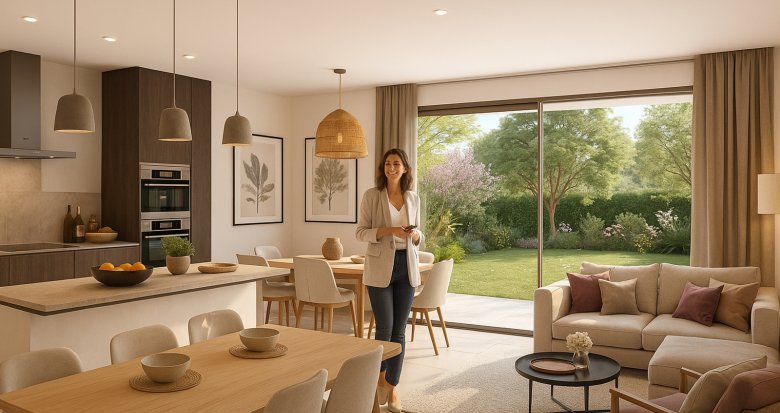 Achat / Vente appartement neuf Bouc-Bel-Air villa neuve avec grand jardin (13320) - Réf. 13409