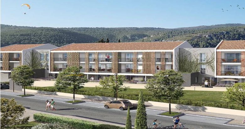 Achat / Vente appartement neuf Cuges-Les-Pins proche parc de loisirs (13780) - Réf. 3821