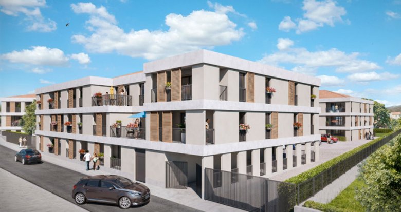 Achat / Vente appartement neuf Eyguières au coeur des Alpilles (13430) - Réf. 551