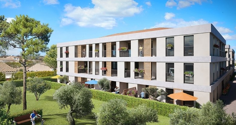 Achat / Vente appartement neuf Eyguières au coeur des Alpilles (13430) - Réf. 551