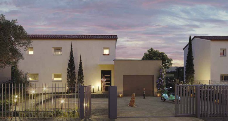 Achat / Vente appartement neuf Eyguières villas à 2 kilomètres du centre-ville (13430) - Réf. 8909