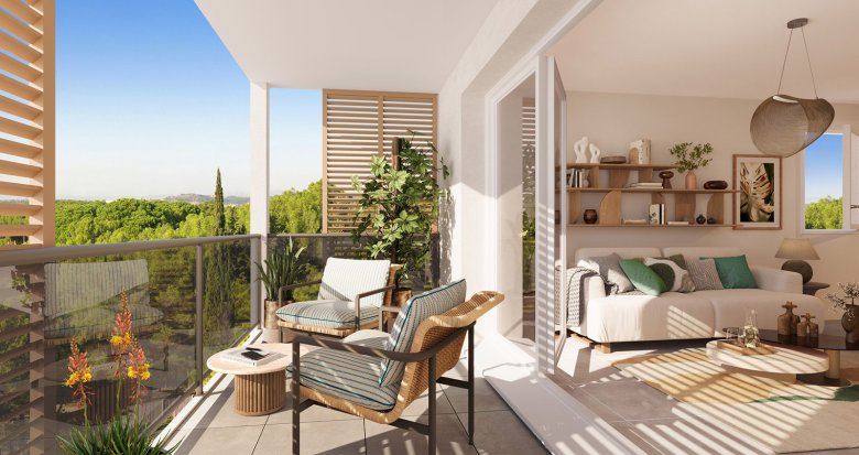 Achat / Vente appartement neuf Istres cadre résidentiel à quelques minutes des plages (13800) - Réf. 13250