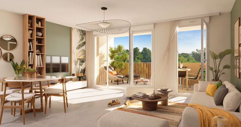 Achat / Vente appartement neuf Istres au coeur d’un espace boisé classé (13800) - Réf. 13263