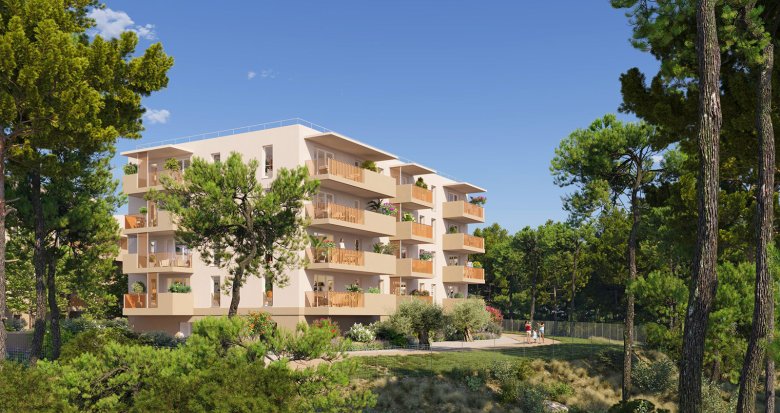 Achat / Vente appartement neuf Istres au coeur d’un espace boisé classé (13800) - Réf. 13263