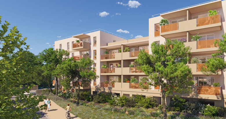 Achat / Vente appartement neuf Istres au coeur d’un espace boisé classé (13800) - Réf. 13263