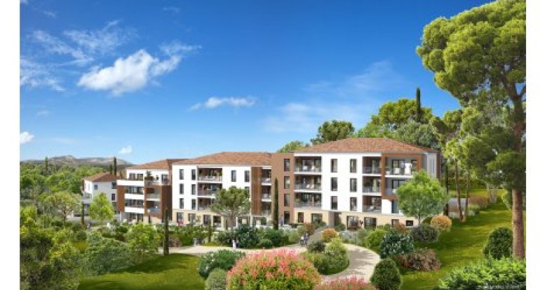 Achat / Vente appartement neuf La Penne sur Huveaune proche des établissements scolaires (13821) - Réf. 1514