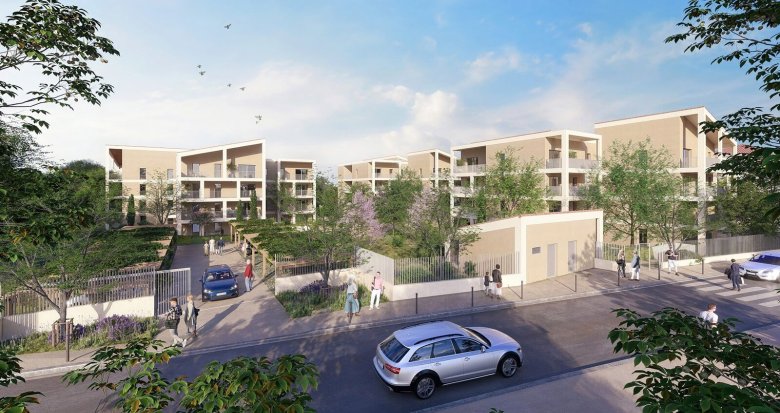 Achat / Vente appartement neuf La Roque-d'Anthéron au pied du massif du Lubéron (13640) - Réf. 13174