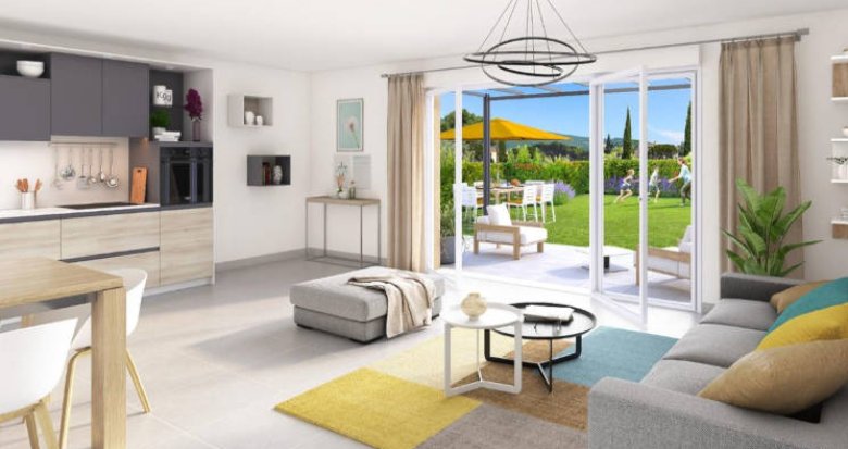 Achat / Vente appartement neuf Le Puy-Sainte-Réparade à 800 mètres du centre (13610) - Réf. 3456