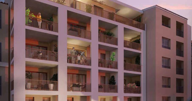 Achat / Vente appartement neuf Marseille 04 résidence prestige à deux pas du parc Longchamp (13004) - Réf. 13709