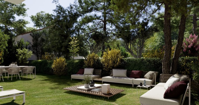 Achat / Vente appartement neuf Marseille 08 résidence standing dans un environnement privilégié (13008) - Réf. 13774