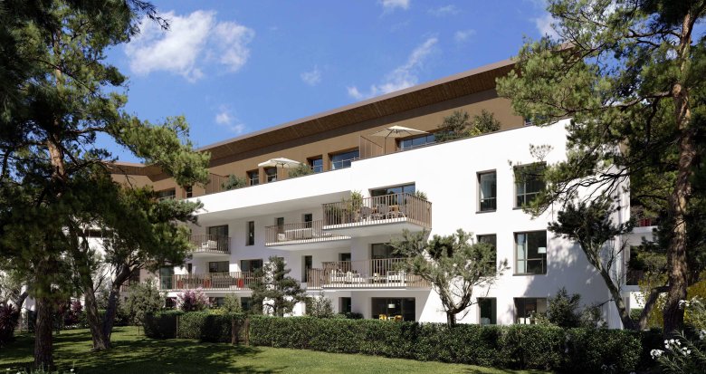 Achat / Vente appartement neuf Marseille 08 résidence standing dans un environnement privilégié (13008) - Réf. 6460