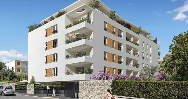 Achat / Vente appartement neuf Marseille 08 secteur Borély à 7 minutes à pied de la plage (13008) - Réf. 8634