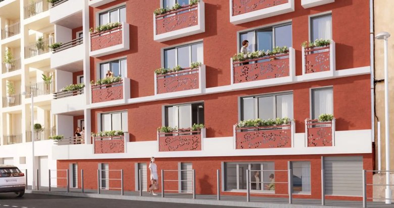 Achat / Vente appartement neuf Marseille 10 au pied de la faculté de Médecine (13010) - Réf. 8146