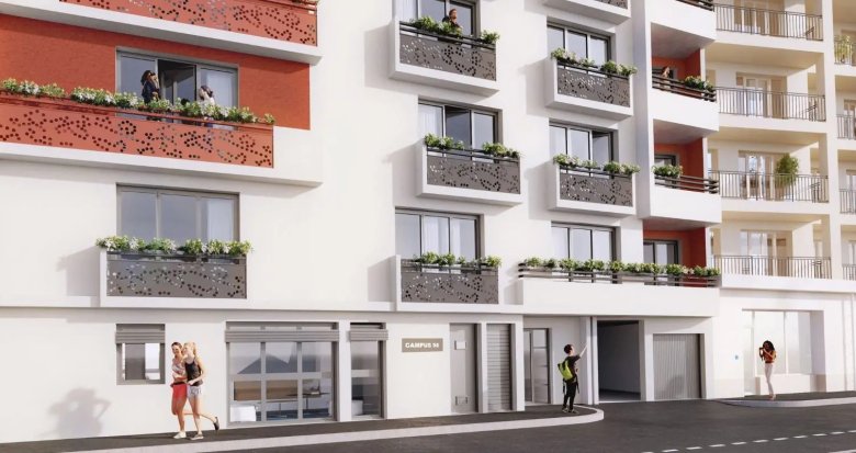 Achat / Vente appartement neuf Marseille 10 au pied de la faculté de Médecine (13010) - Réf. 8146
