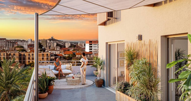 Achat / Vente appartement neuf Marseille 10e résidence intimiste aux portes de la Timone (13010) - Réf. 12198
