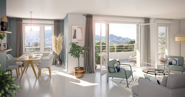 Achat / Vente appartement neuf Marseille 12 petit programme au milieu de la verdure (13012) - Réf. 6236