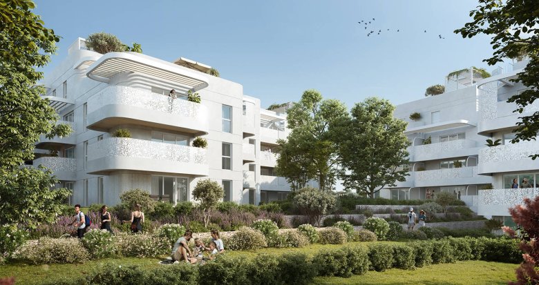 Achat / Vente appartement neuf Marseille 12ème le calme entre Bois Luzy et St-Barnabé (13012) - Réf. 12244