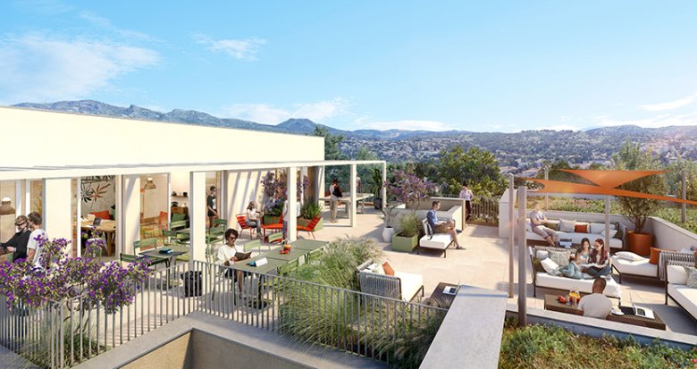 Achat / Vente appartement neuf Marseille 13 LMNP à 15 min à pied de l’École Centrale (13013) - Réf. 8881