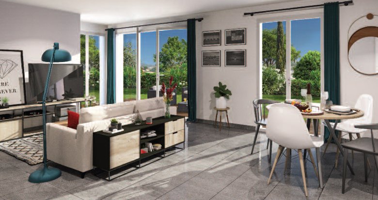 Achat / Vente appartement neuf Marseille 13 maisons neuves secteur Château-Gombert (13013) - Réf. 12636