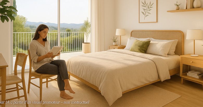 Achat / Vente appartement neuf Marseille 13ème secteur résidentiel à 2 min à pied du métro 1 (13013) - Réf. 13541