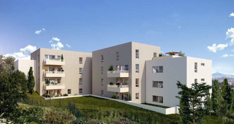 Achat / Vente appartement neuf Marseille 14 proche Parc de Font Obscure (13014) - Réf. 6390