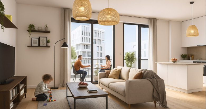 Achat / Vente appartement neuf Marseille 2ème quartier Euroméditerranée (13002) - Réf. 13450