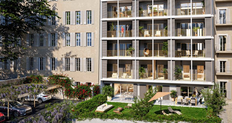 Achat / Vente appartement neuf Marseille 8ème résidence haut de gamme au coeur de Périer (13008) - Réf. 12948