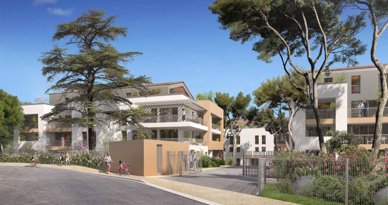 Achat / Vente appartement neuf Martigues résidence provençale en pleine nature (13500) - Réf. 7345