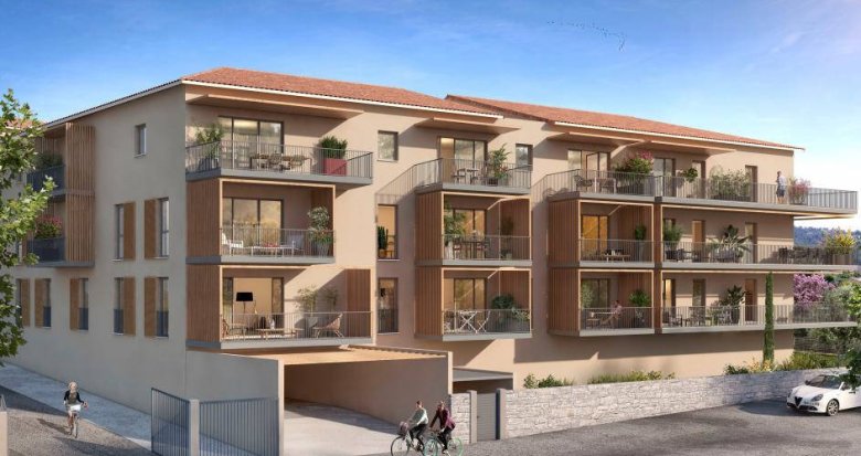 Achat / Vente appartement neuf Meyrargues à 5 minutes de la gare (13650) - Réf. 6259