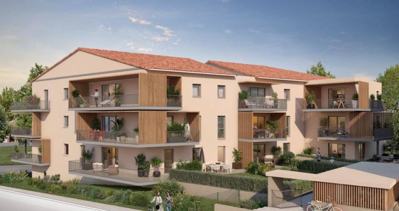 Achat / Vente appartement neuf Meyrargues à 5 minutes de la gare (13650) - Réf. 6259