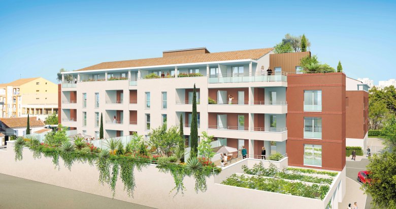 Achat / Vente appartement neuf Miramas à 5 min à pied du centre-ville et des commerces (13140) - Réf. 12420